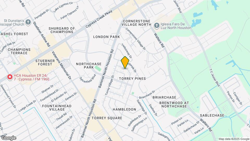 4227 Meadowchase Ln Map and Location Details