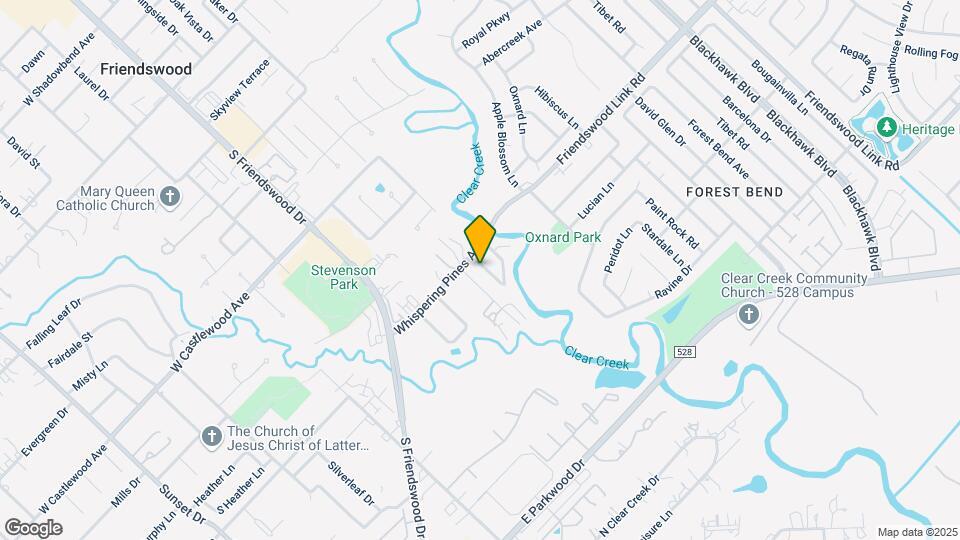 1206 Timber Ln Map and Location Details