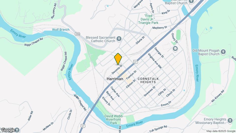 415 Devonia St Map and Location Details