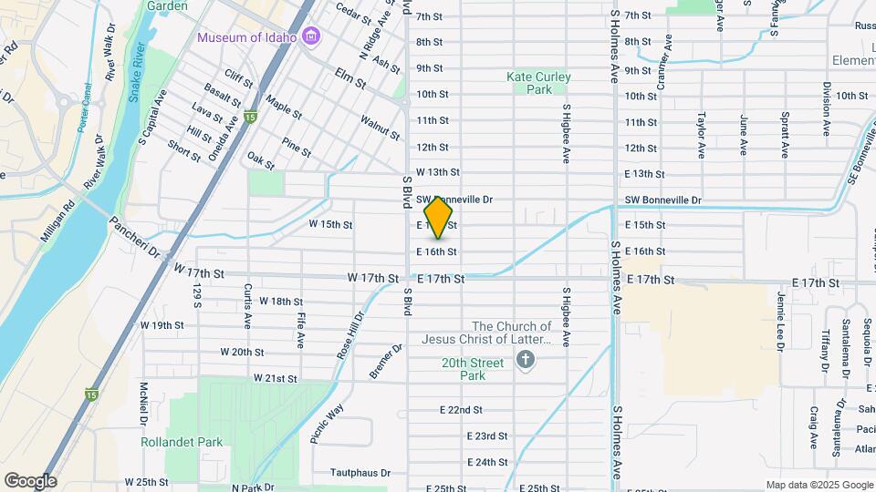 153 E 16th St Map and Location Details