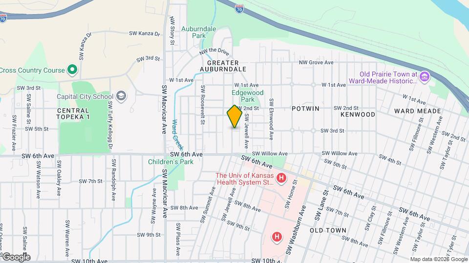 400 SW Lindenwood Ave Map and Location Details