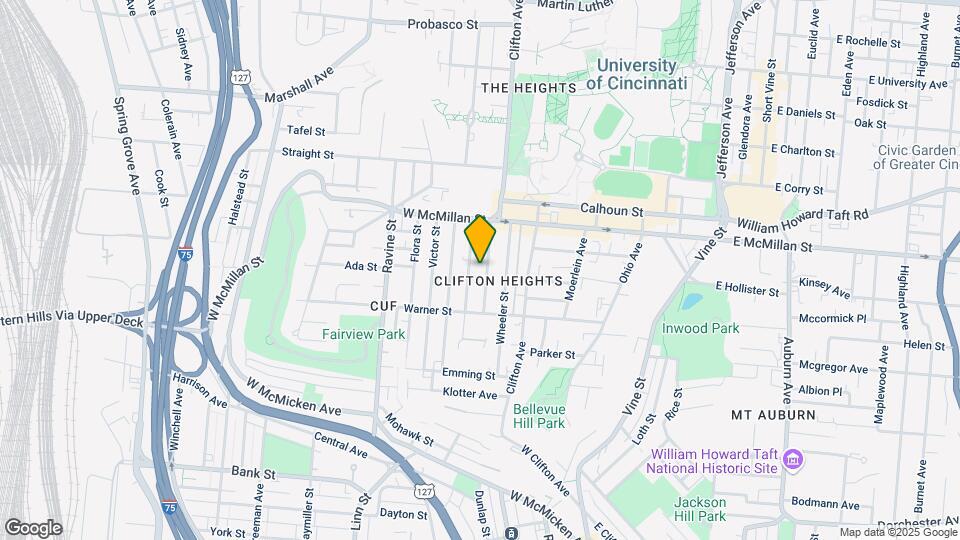 2339 Rohs St Map and Location Details