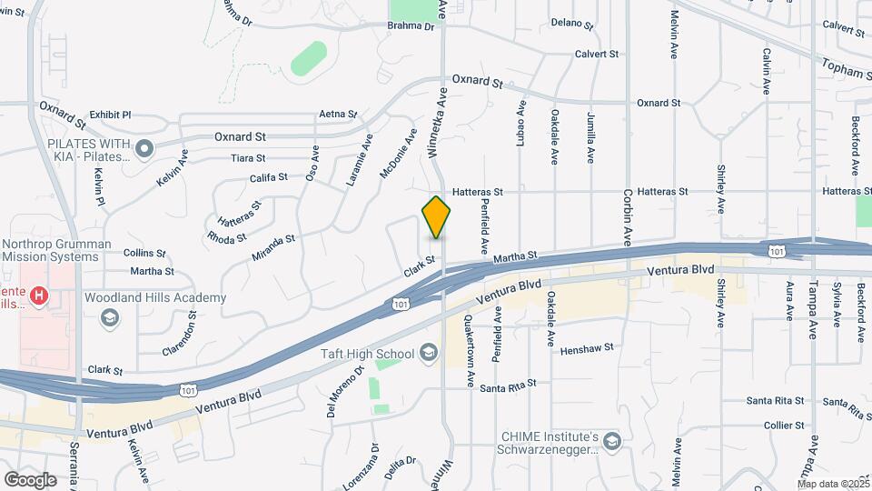 5647 Winnetka Ave Map and Location Details