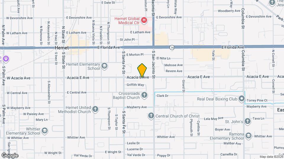 1113 Acacia E Ave Map and Location Details