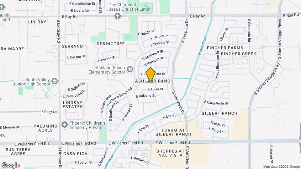 1435 E Galveston St Map and Location Details