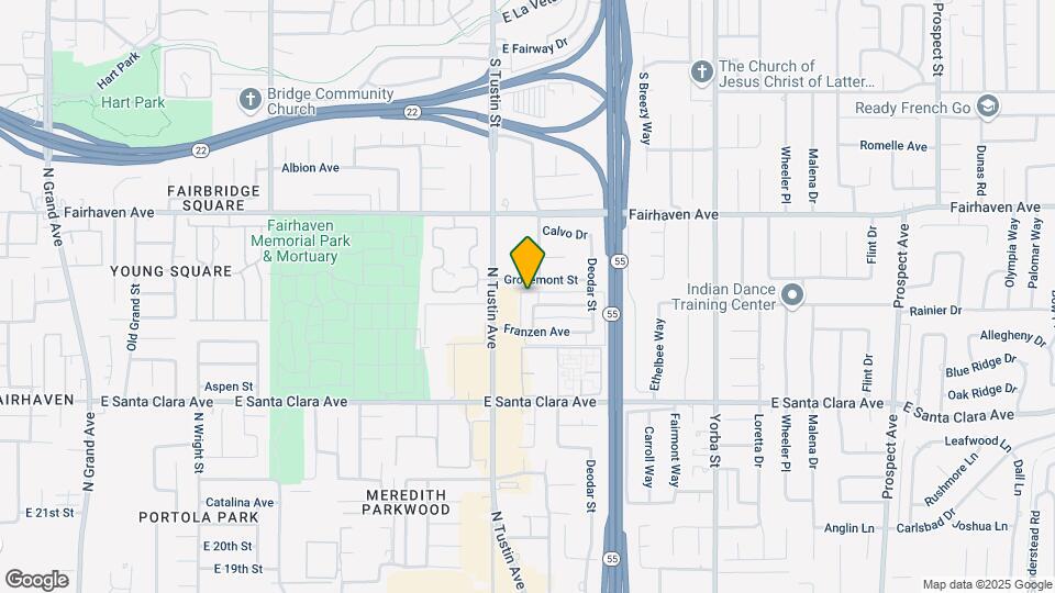 2430 Ponderosa St Mapa y Detalles de la Ubicación