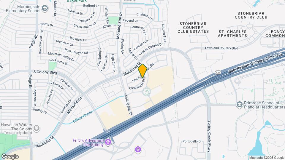 5899 Clearwater Dr Map and Location Details