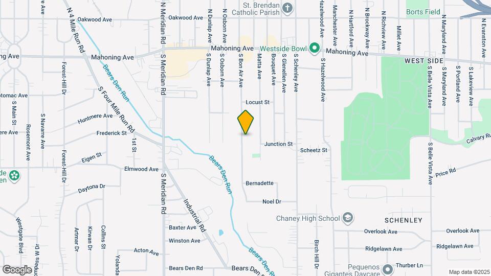 263 S Bon Air Ave Map and Location Details