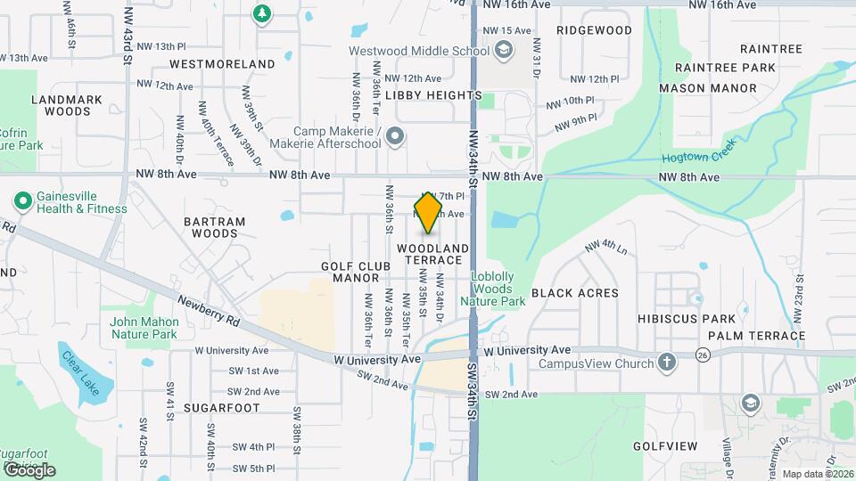 611 NW 35th St Mapa y Detalles de la Ubicación