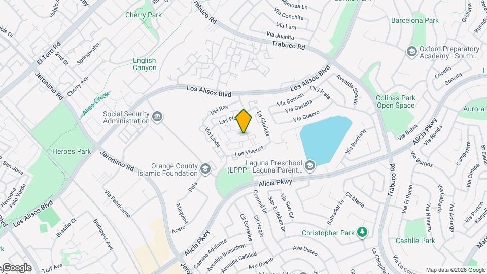 26212 La Real, Unit 376 D Map and Location Details