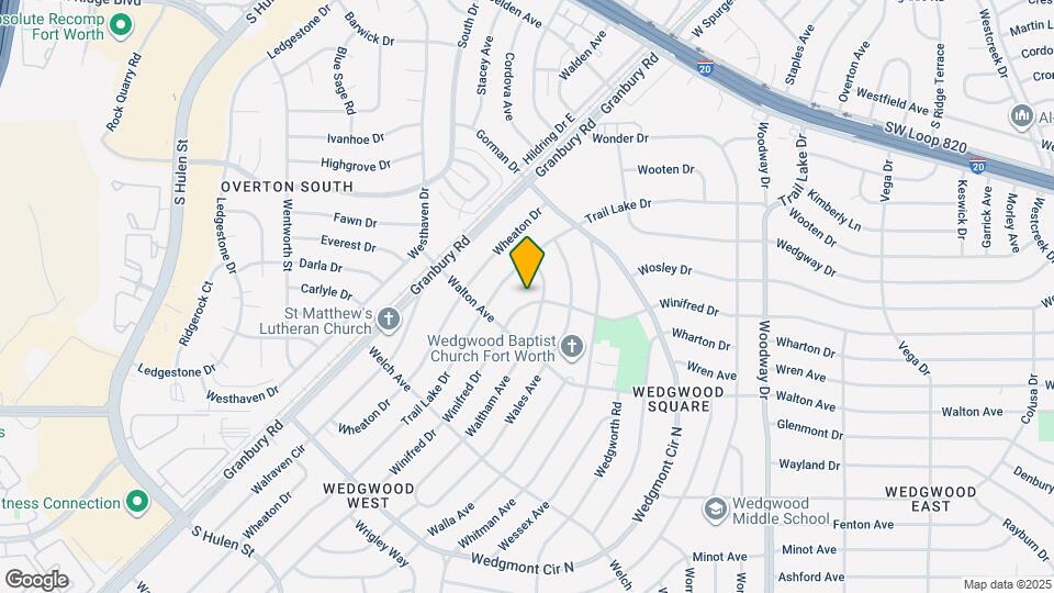 5504 Winifred Dr Map and Location Details