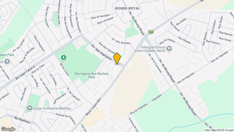 750 Des Diamants Av Map and Location Details