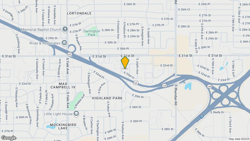 5711 E 33rd Ct Map and Location Details