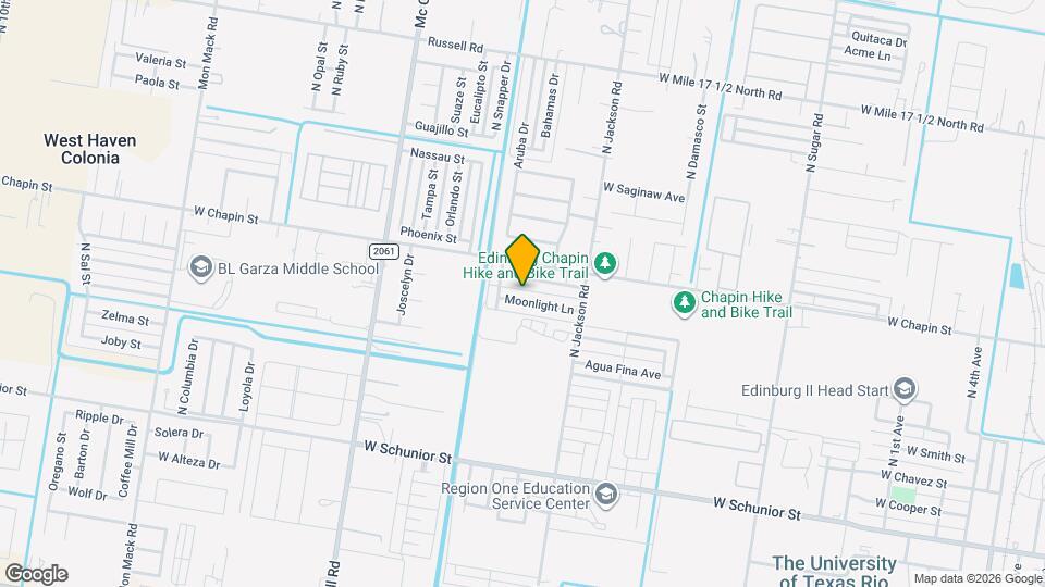 2401 Moonlight Ln, Unit 3 Map and Location Details