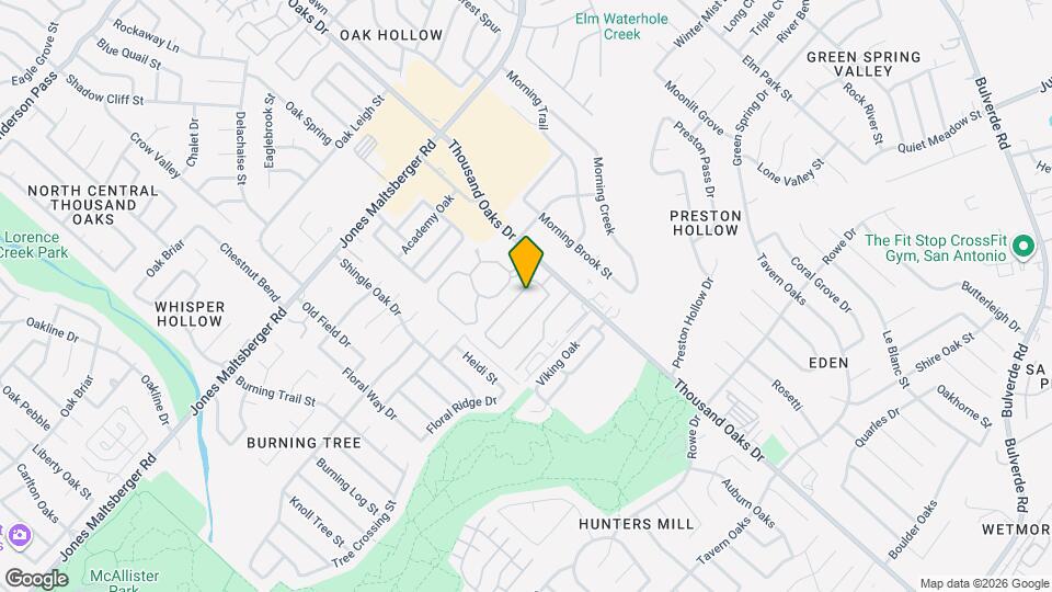 14346 Markham Ln Map and Location Details