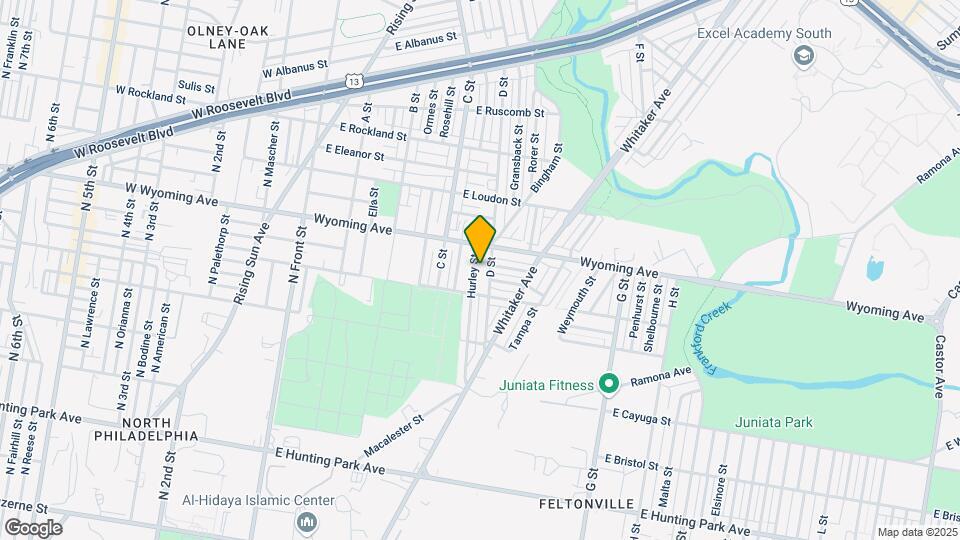4635 Hurley St Map and Location Details