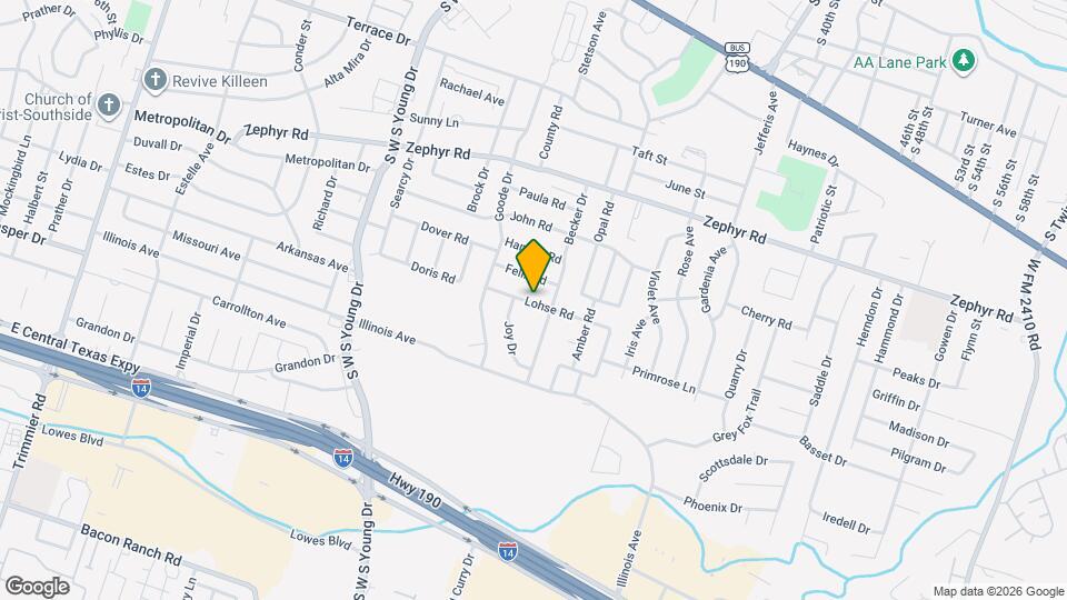 2503 Lohse Rd Map and Location Details