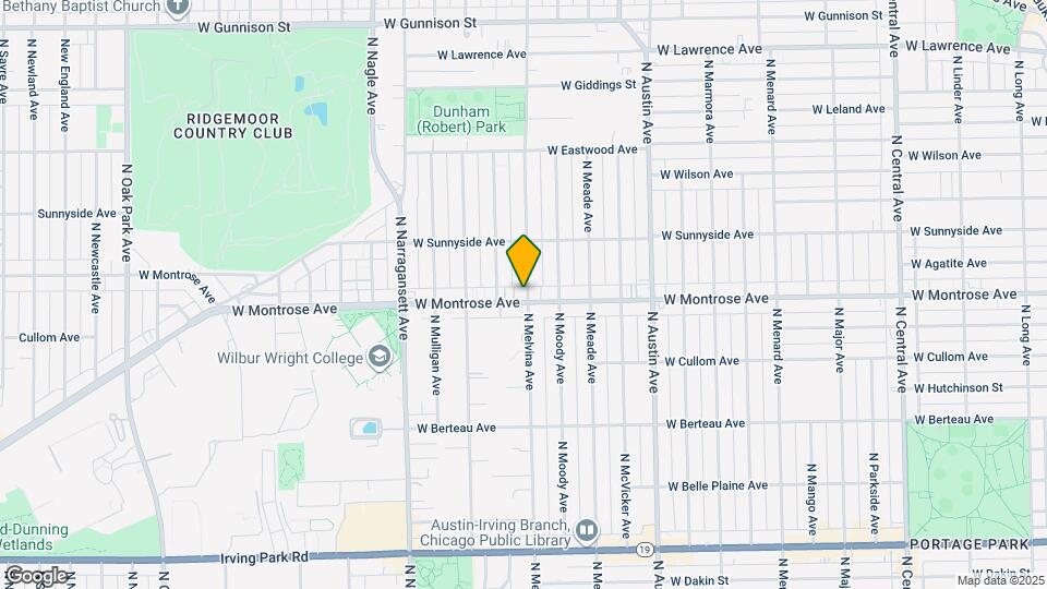 4404 N Melvina Ave Mapa y Detalles de la Ubicación