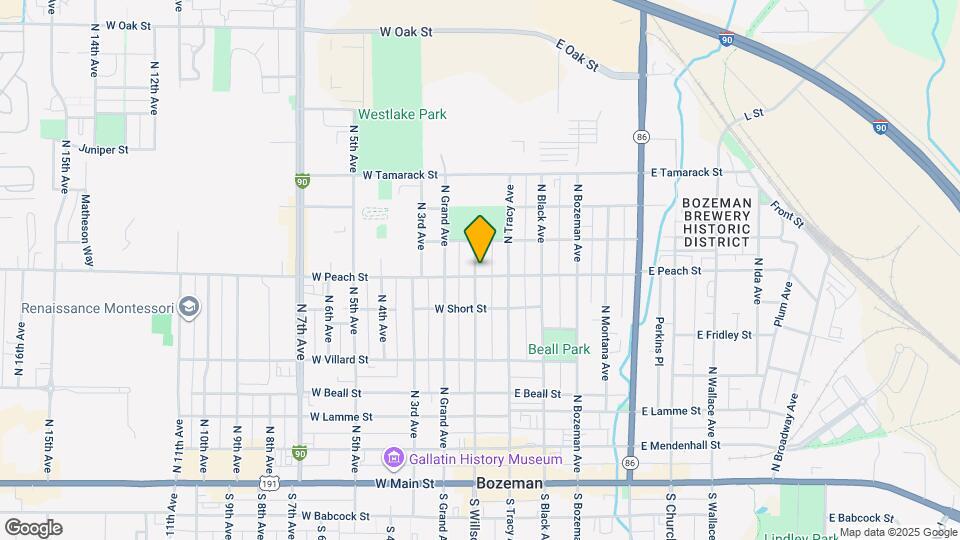 602 N Willson Ave Map and Location Details