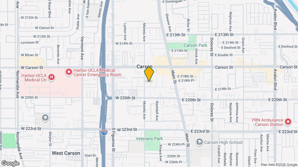 21827 Nicolle Ave Map and Location Details