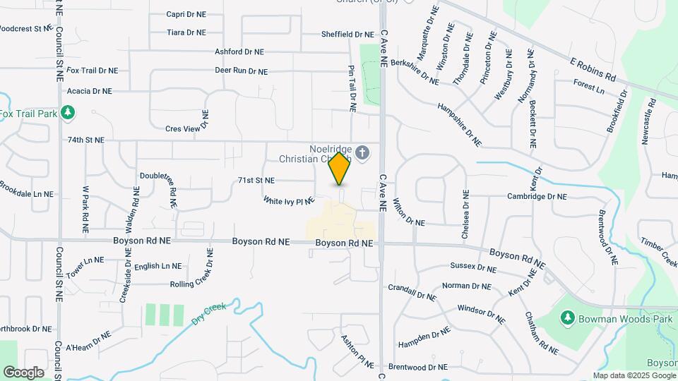 640 Colton Cir NE Map and Location Details