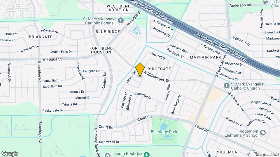 6311 Clayridge Dr Map and Location Details