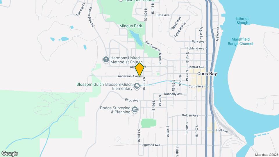 1055 Anderson Ave Map and Location Details