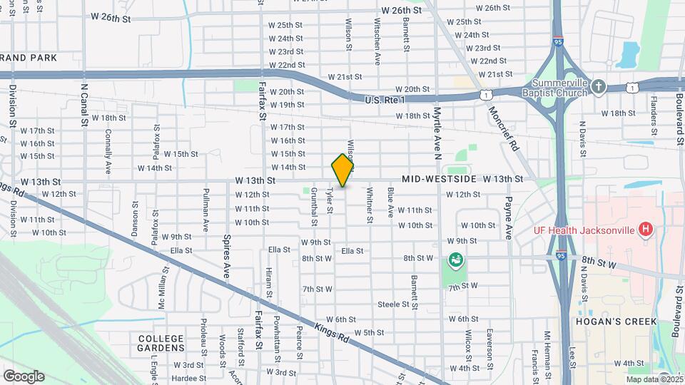 2214 Wilson St Map and Location Details