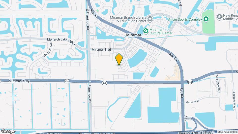 2867 SW 120th Terrace Map and Location Details