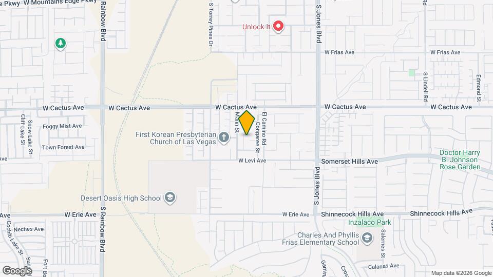 10622 S Blue Larkspur Ct Map and Location Details