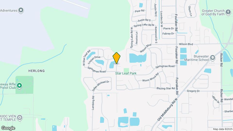 3742 Star Leaf Road Map and Location Details