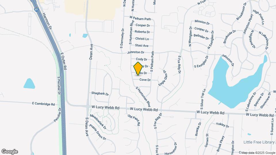 1700 Cove Dr Map and Location Details