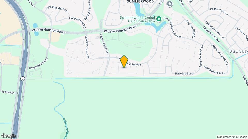 15719 White Summit Ct Mapa y Detalles de la Ubicación