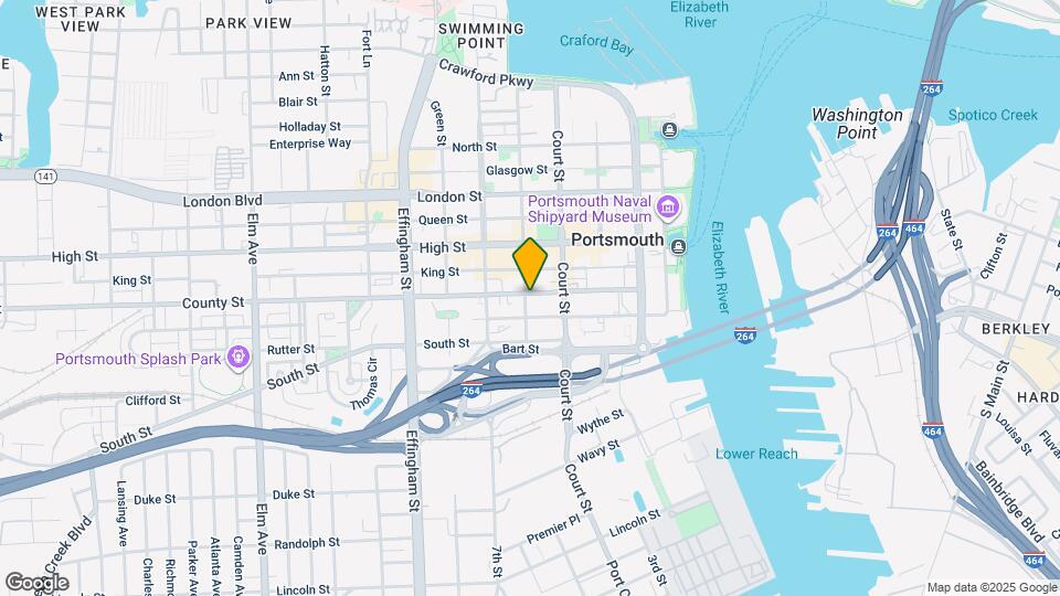 431 County St Map and Location Details