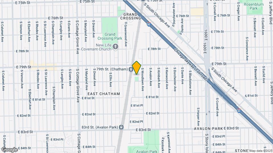 1131-1141 79th Pl Map and Location Details