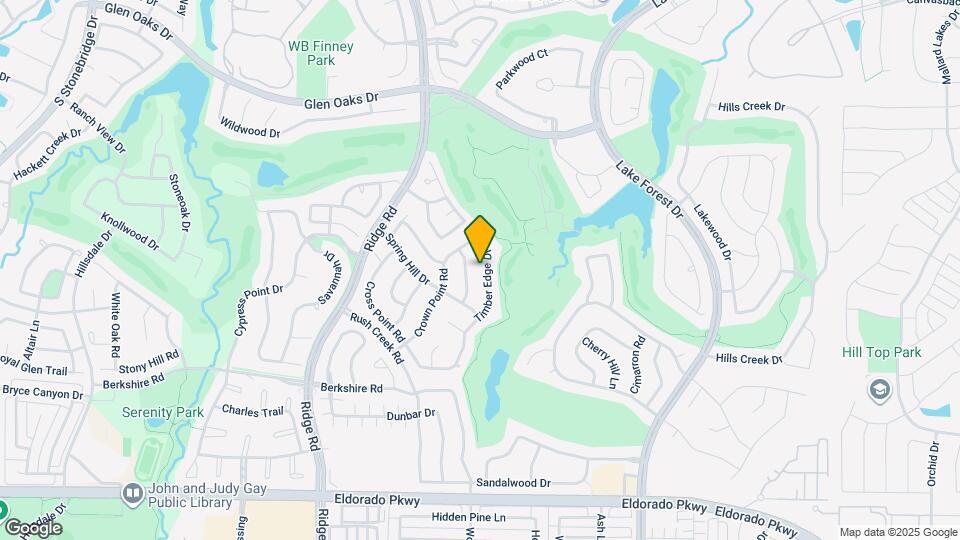 1520 Timber Edge Dr Map and Location Details