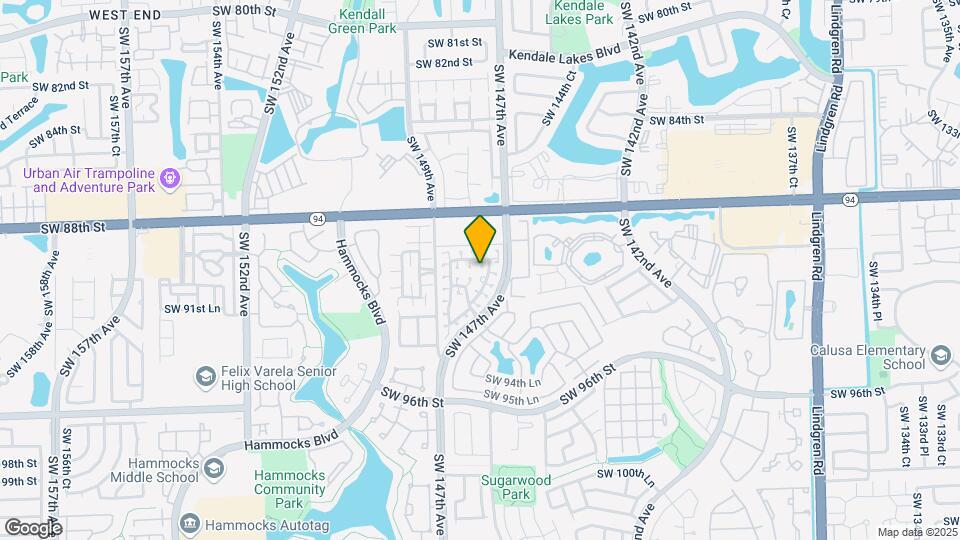14746 SW 90th Ter Map and Location Details