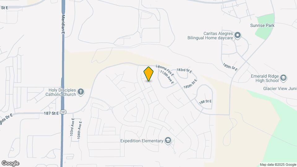 18424 111th Ave E Map and Location Details