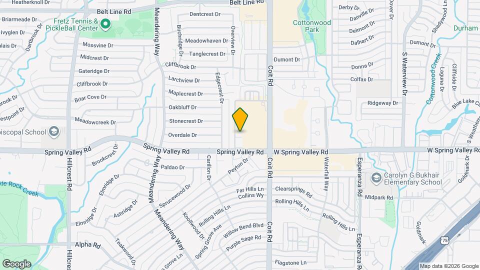 14140 Haymeadow Dr Map and Location Details