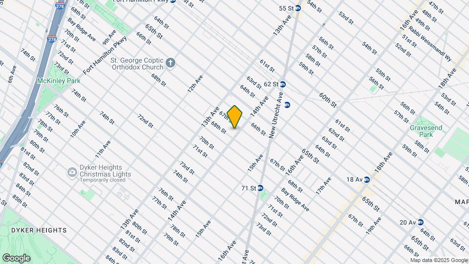 6714 14th Ave Mapa y Detalles de la Ubicación