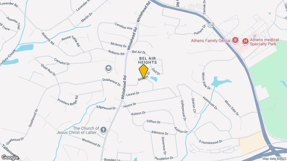 100 Lakeshore Dr Map and Location Details