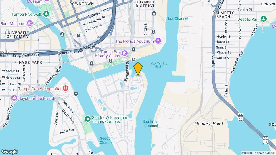 727 Coral Reef Dr Map and Location Details
