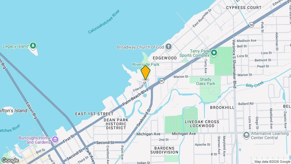 2942 Frierson St Map and Location Details