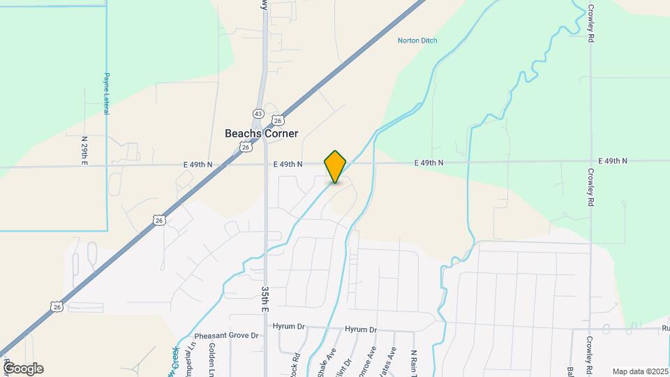 4699 N Weatherby Wy Map and Location Details