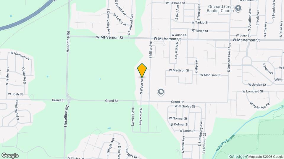 840 S Waco Ave Map and Location Details