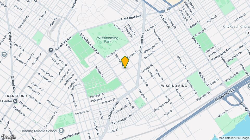 5734 Walker St, Unit 2nd Flr Map and Location Details