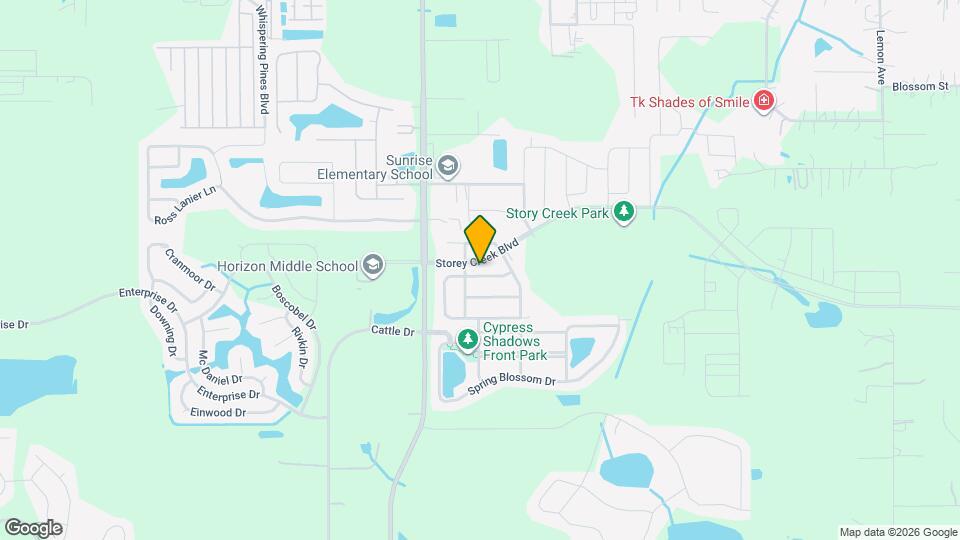 4419 Bluff Oak Loop Map and Location Details