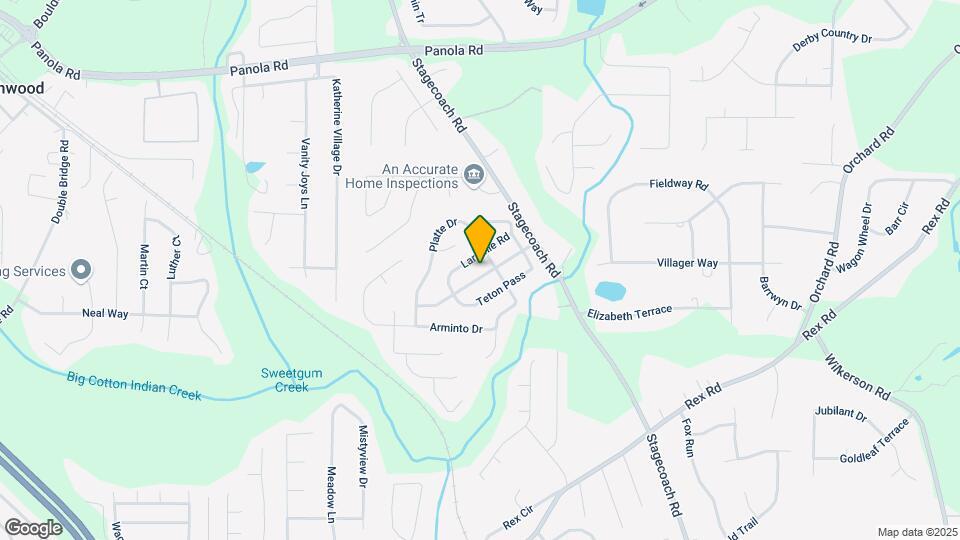 3760 Fremont Dr Map and Location Details