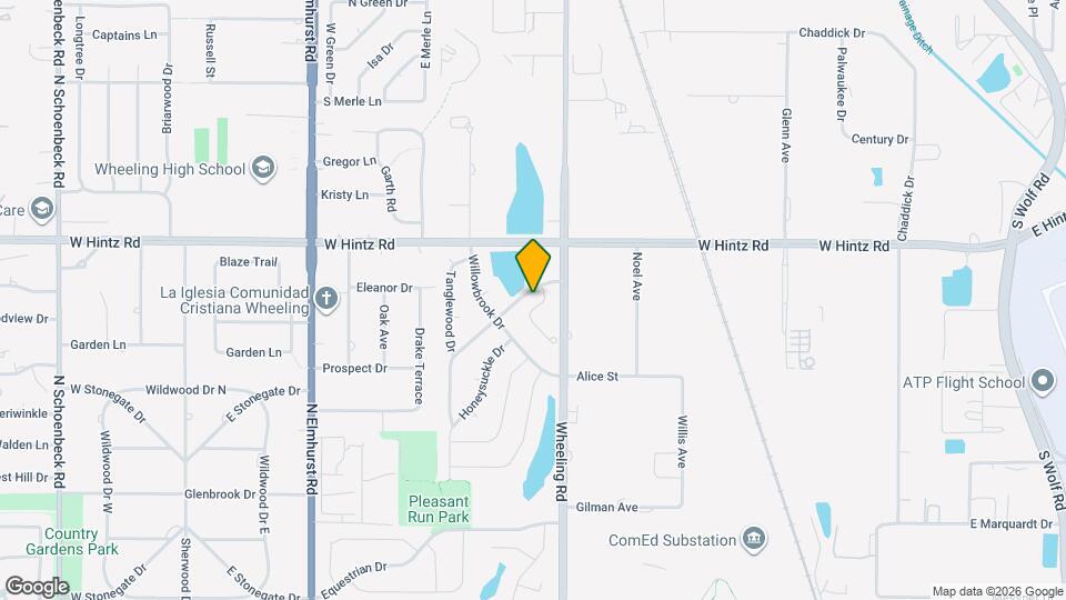 924 Ridgefield Ln Map and Location Details
