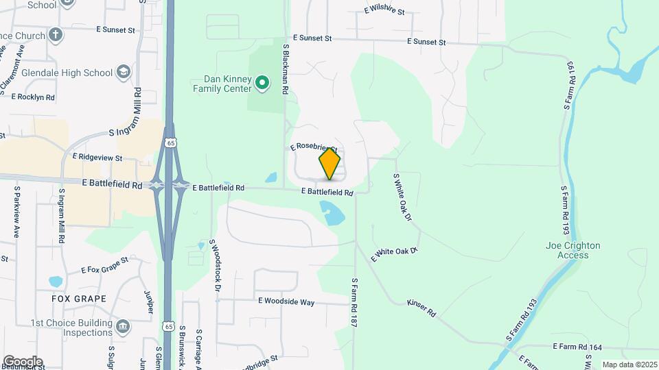 2956 S Ranch Dr Map and Location Details